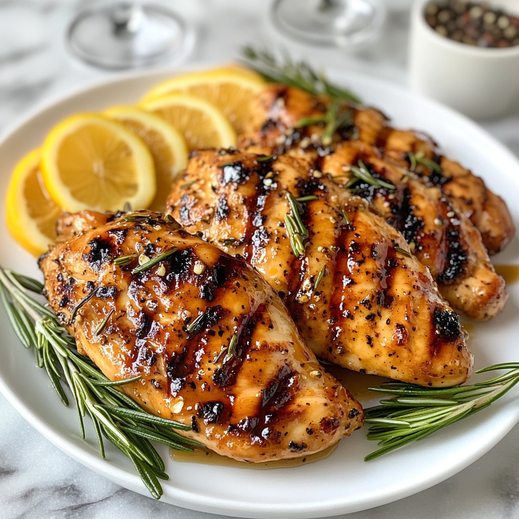 Grilled Honey Mustard Chicken Tenders