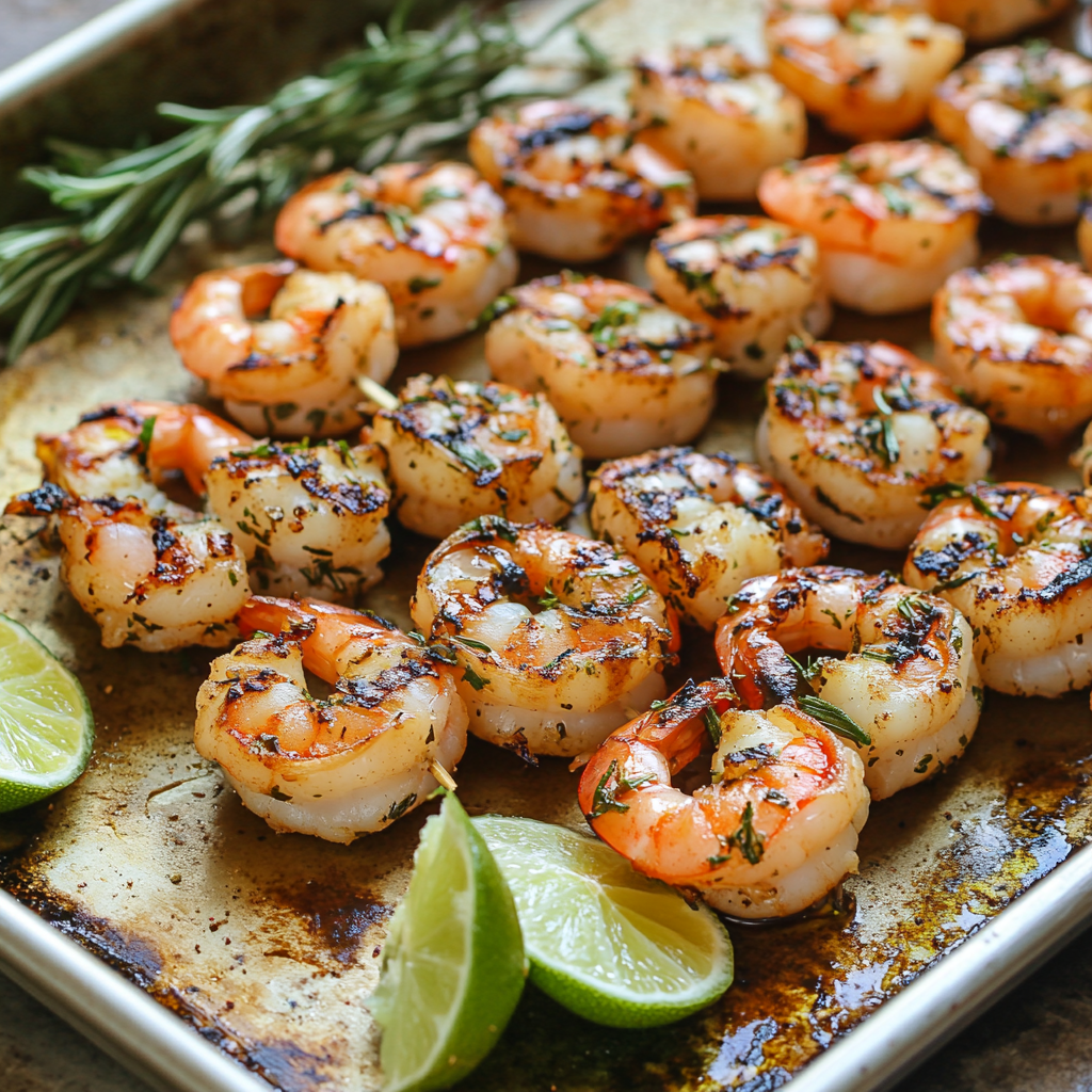Grilled Rosemary Shrimp