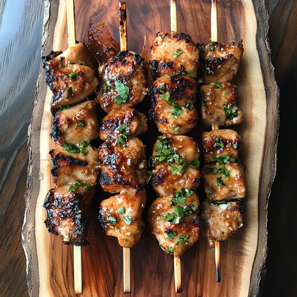 Thai Grilled Coconut Chicken Skewers—Seriously Delicious!