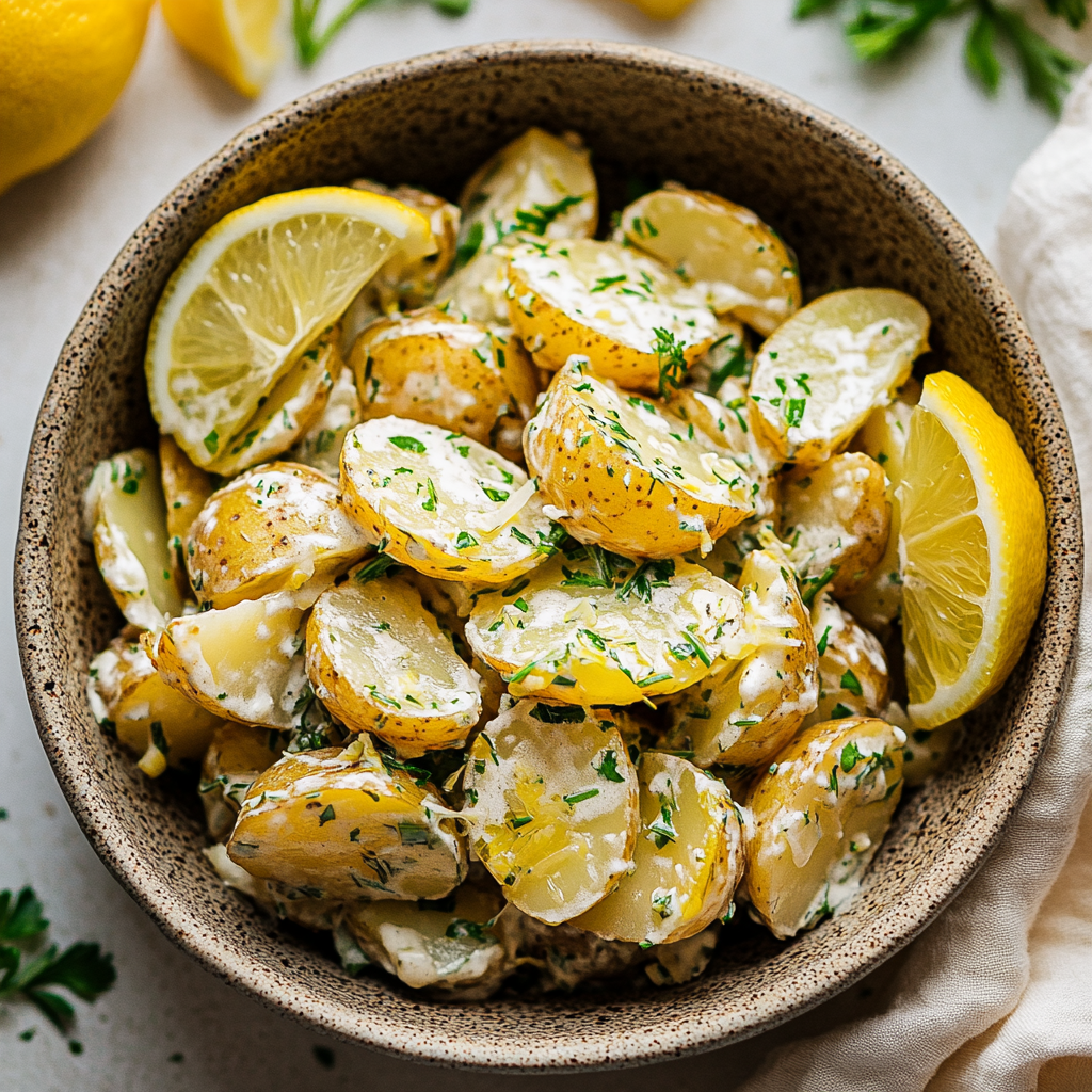Creamy Dill Potato Salad 🥔