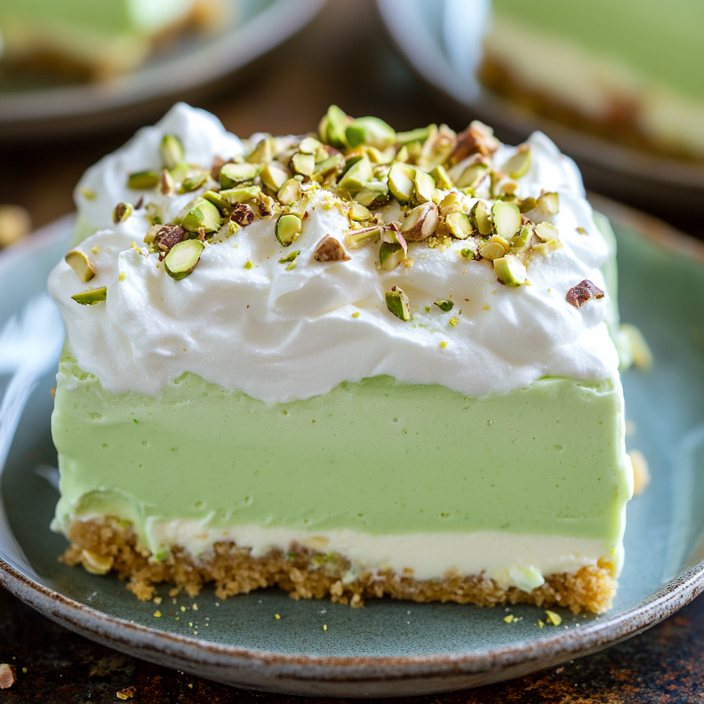 Creamy Pistachio Pudding Dessert Recipe