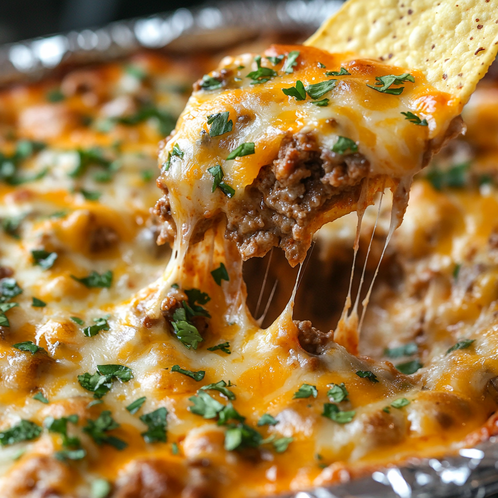 Smoked Layered Taco Dip