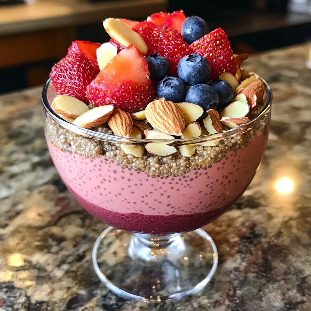 Strawberry Chia Pudding Recipe