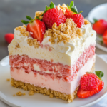 Strawberry Crunch Cheesecake
