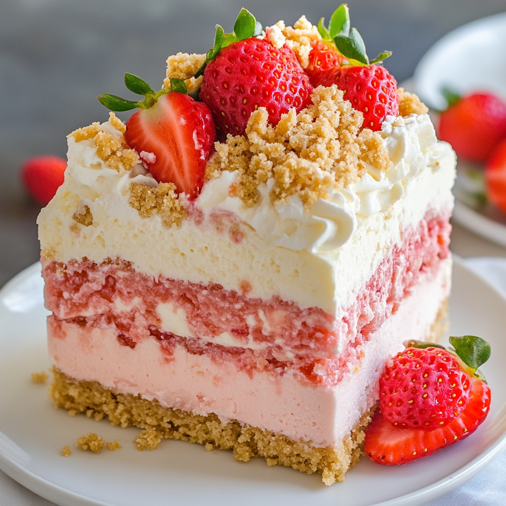 Strawberry Crunch Cheesecake