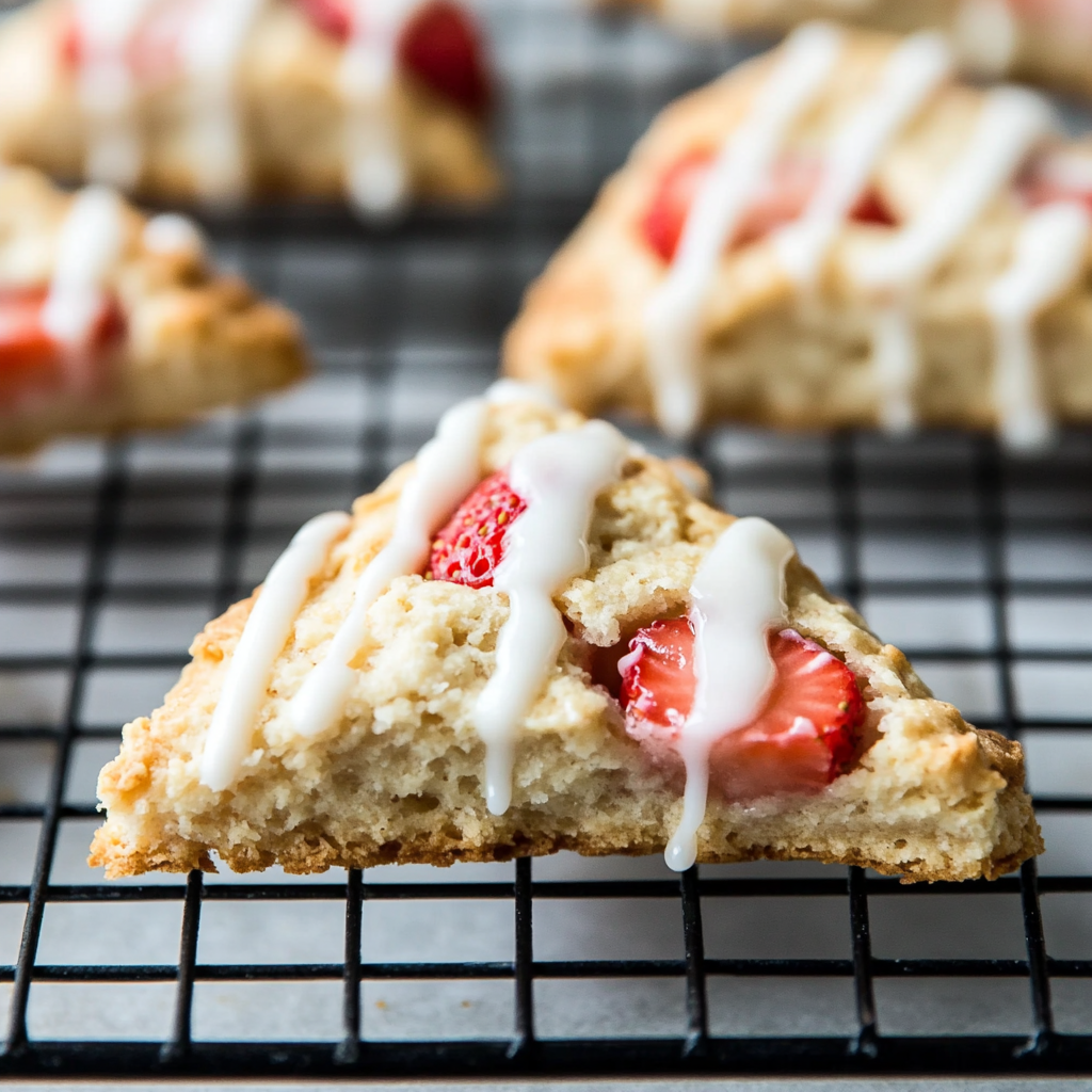 Strawberry Shortcake Scones
