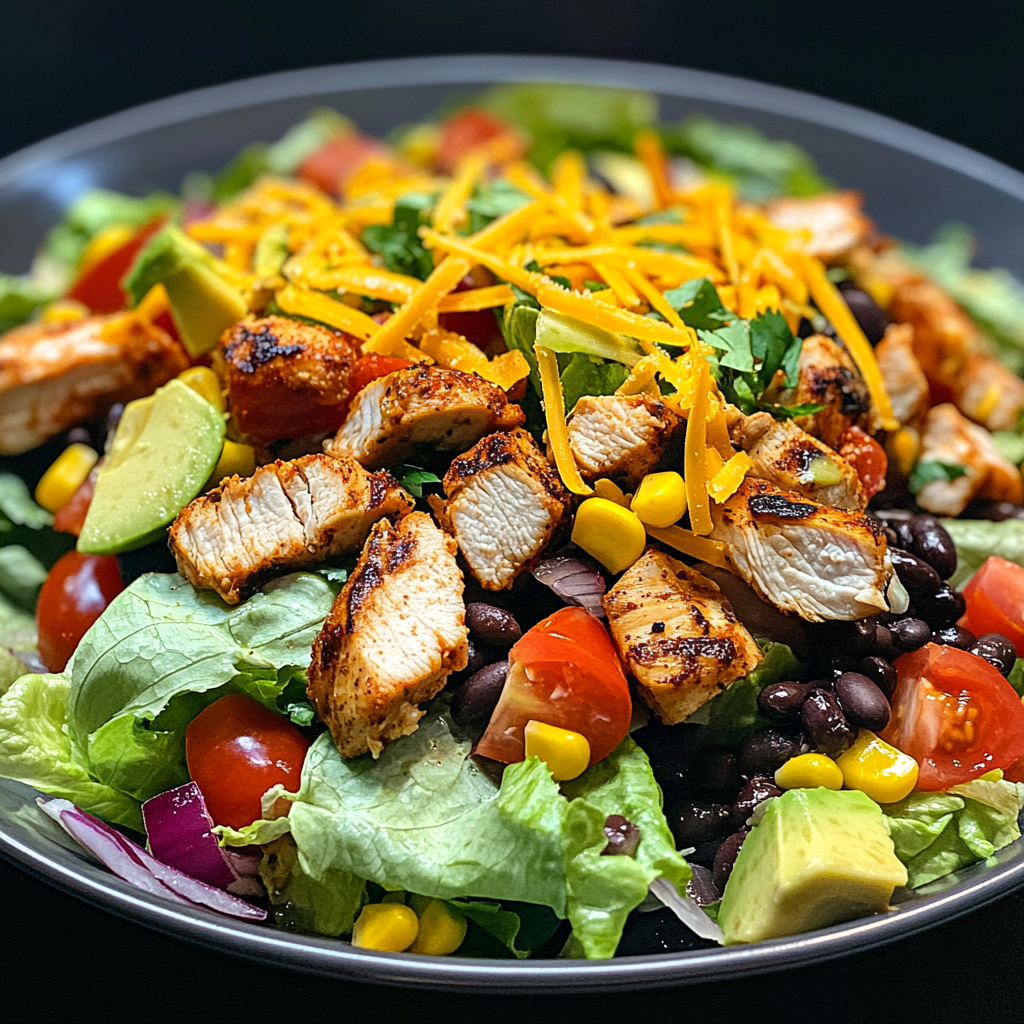 Tex-Mex Chopped Chicken Salad Recipe