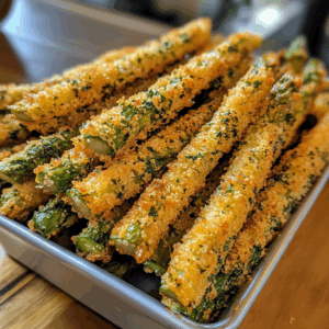 Crispy Baked Asparagus Fries