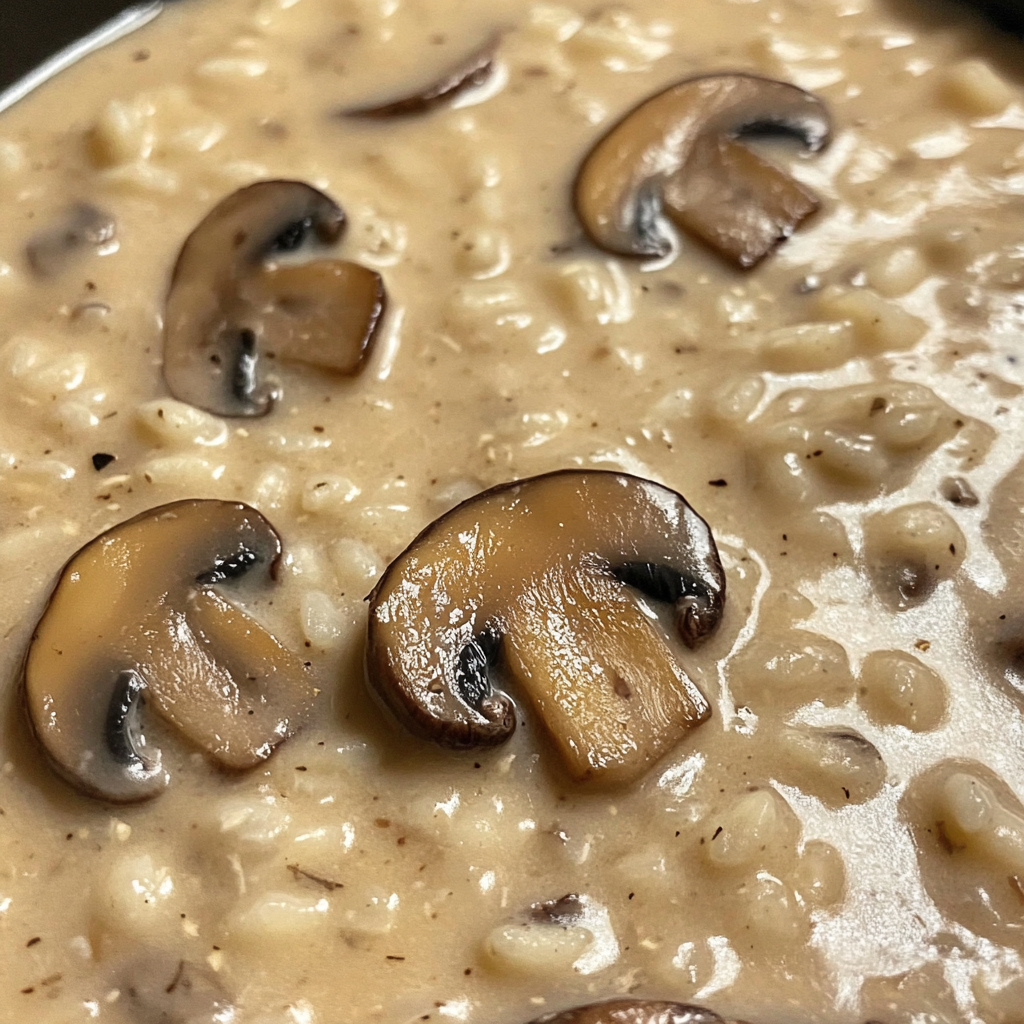 Creamy Mushroom Risotto