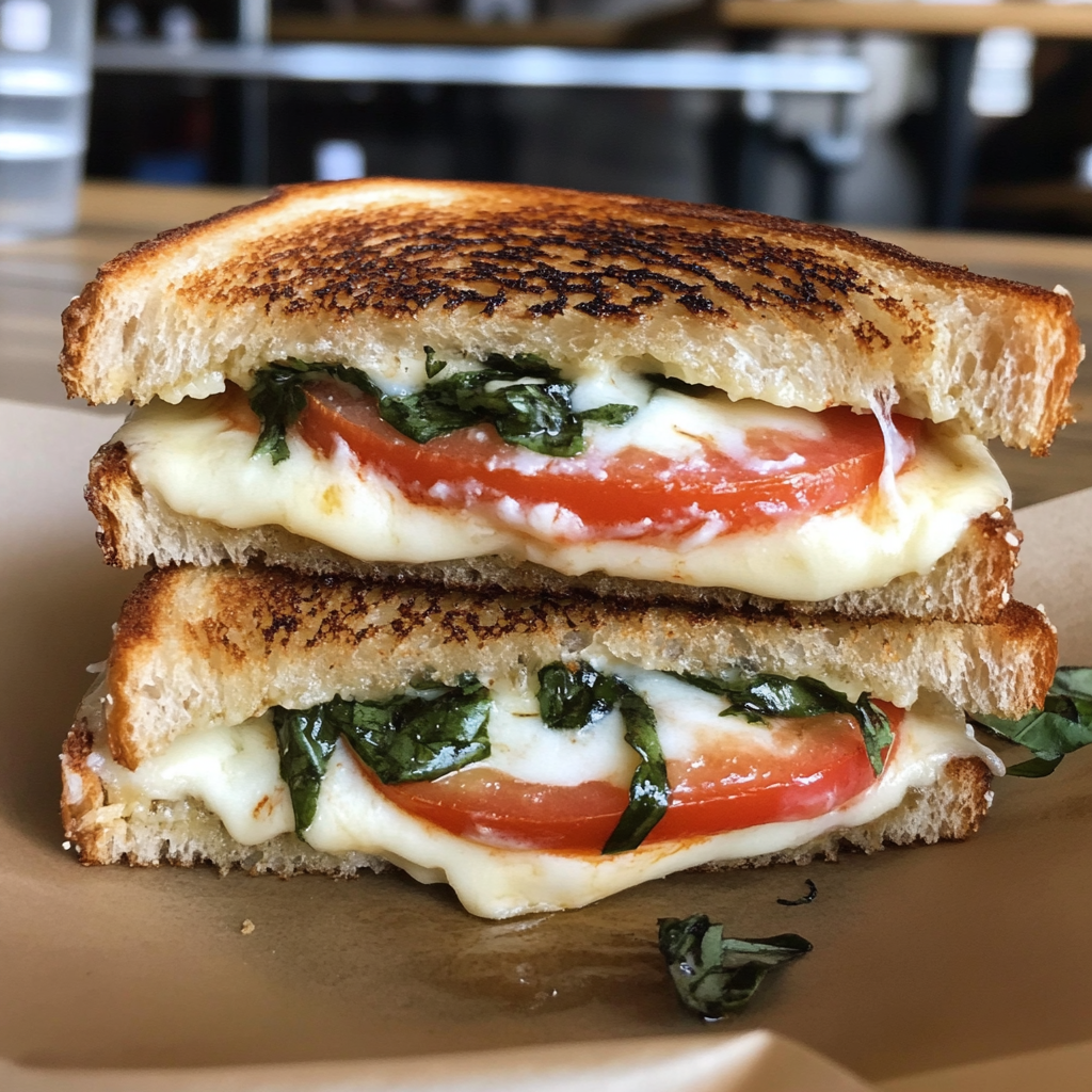 Caprese Grilled Cheese Sandwich