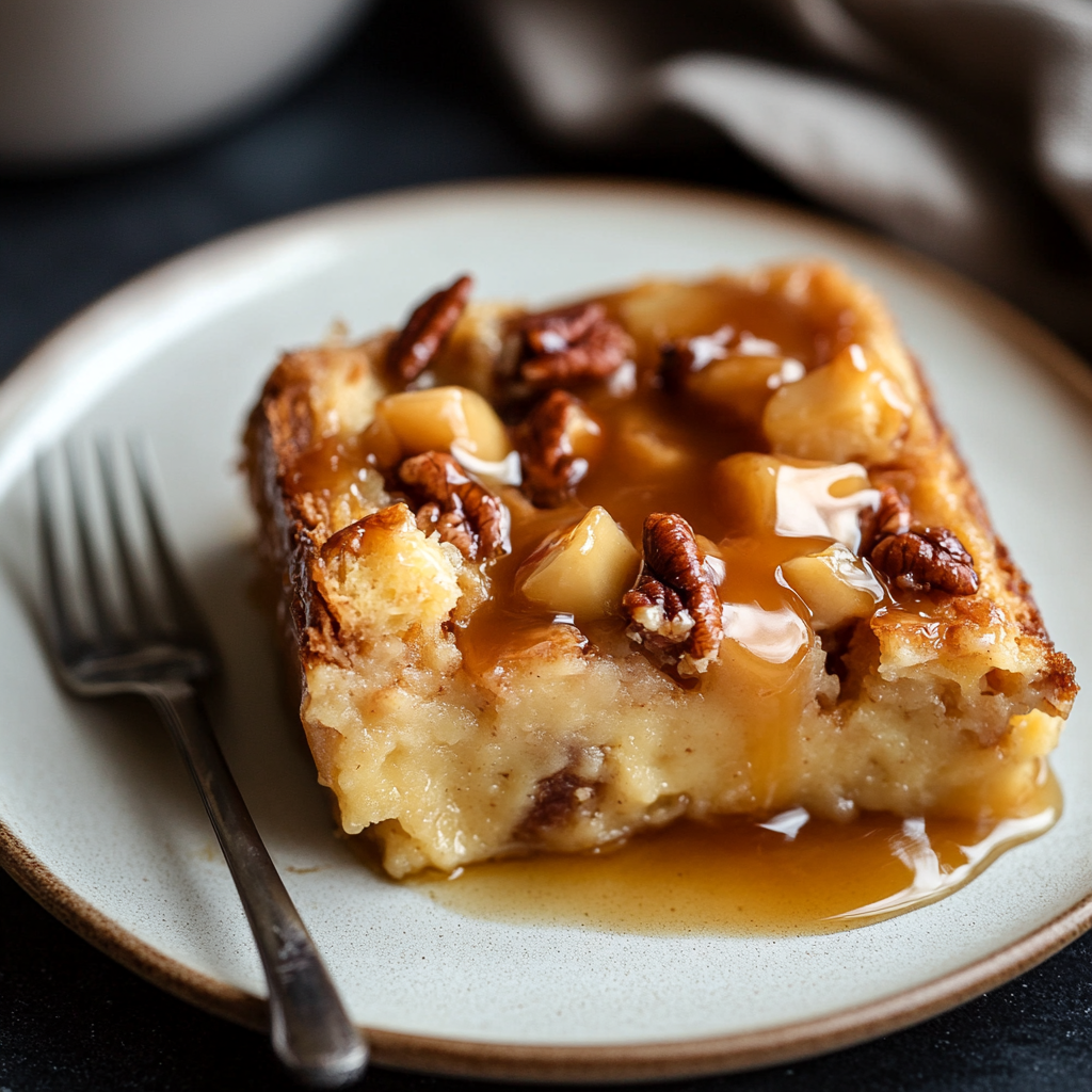 The Best Bread Pudding Recipe with Vanilla Cream Sauce