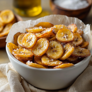 Air Fryer Banana Chips
