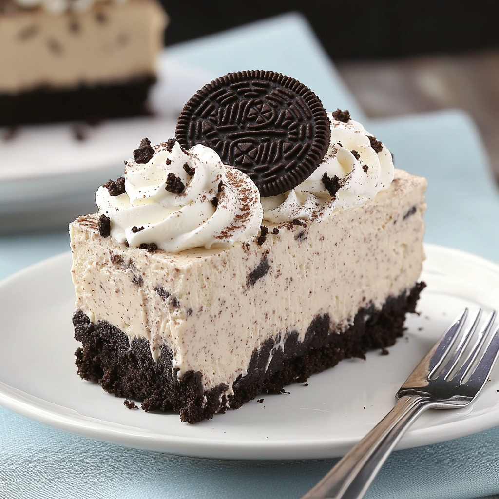 Easy No Bake Oreo Cheesecake Recipe