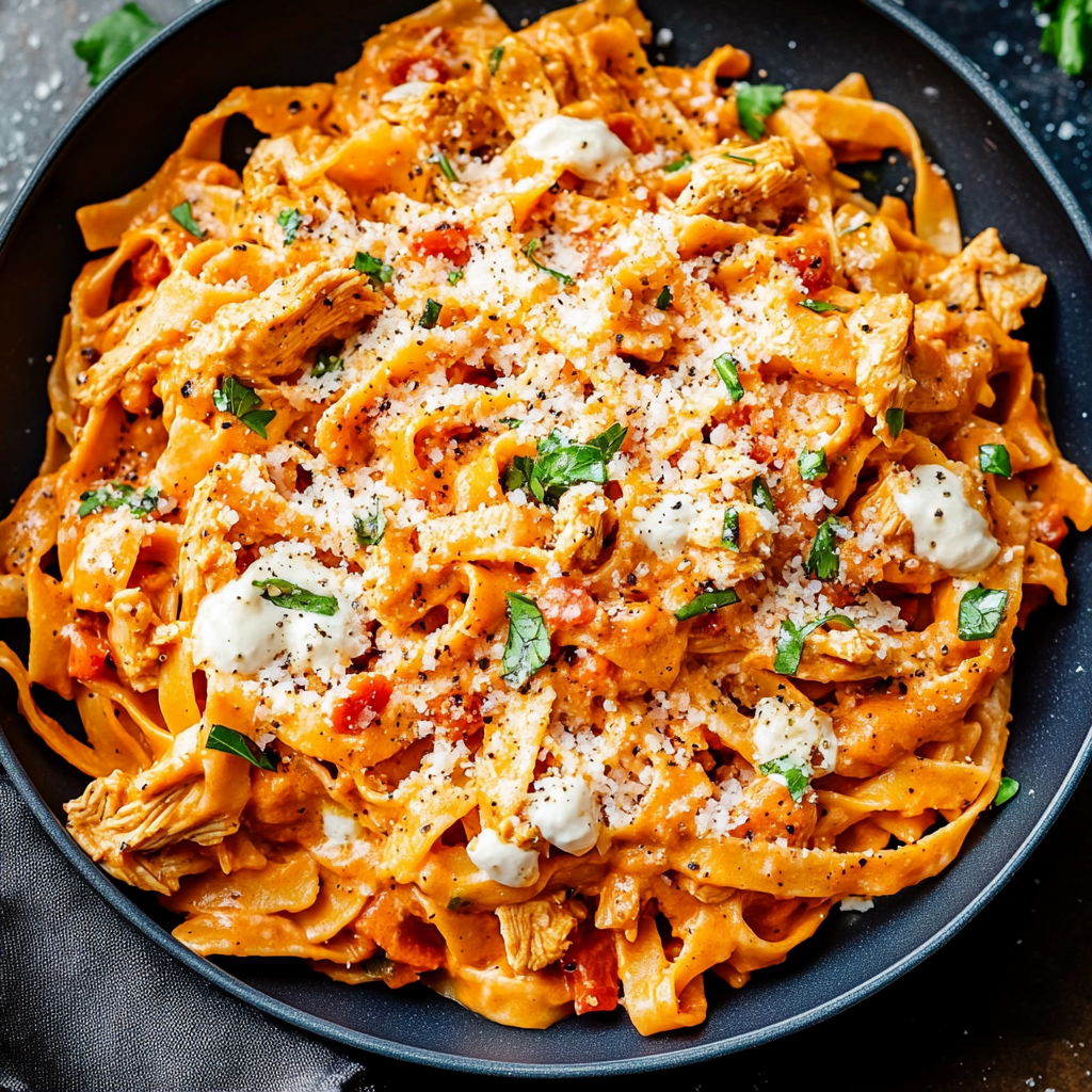 Buffalo Chicken Pasta