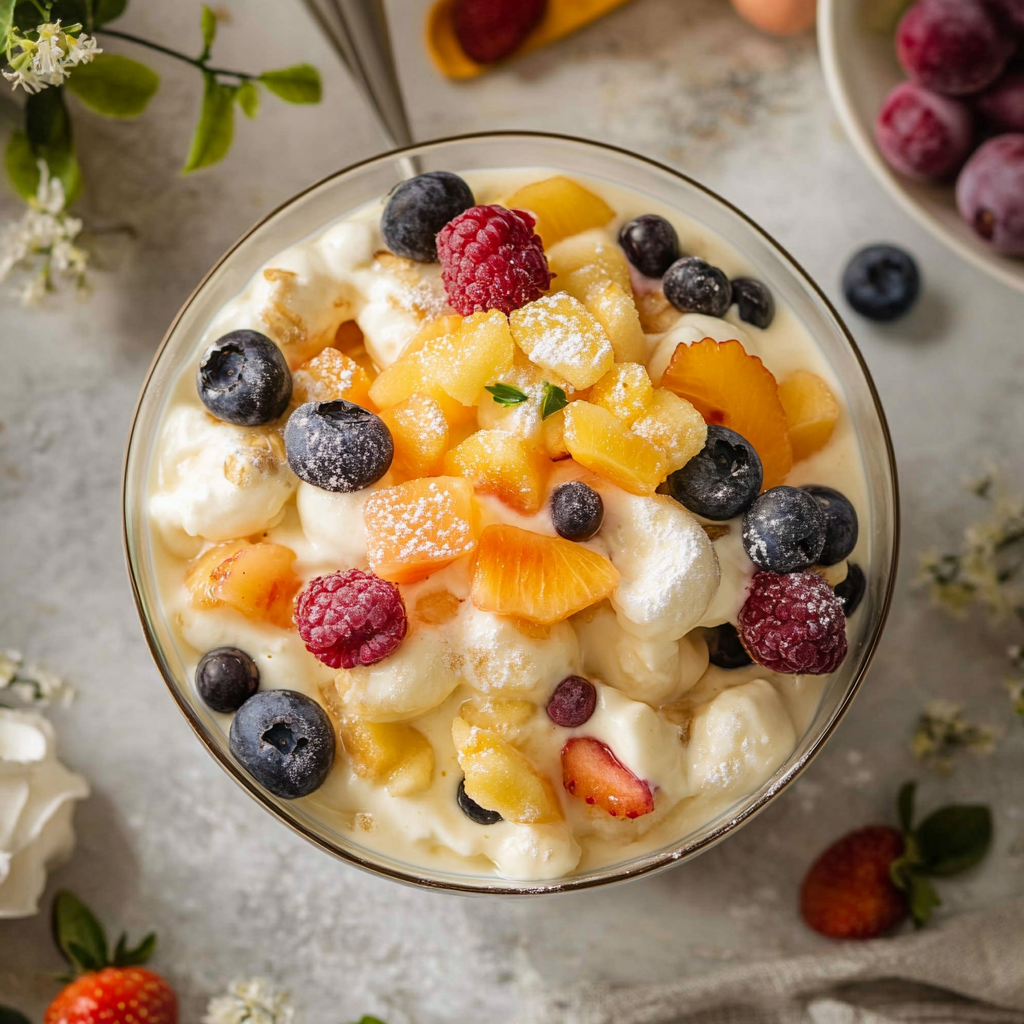 Vanilla Pudding Fruit Salad