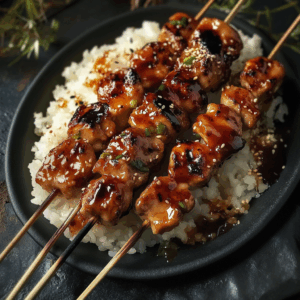Epic Teriyaki Chicken Skewers
