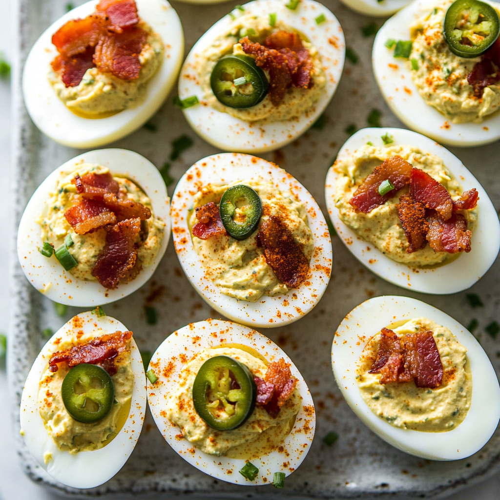 Deviled Eggs with a Twist