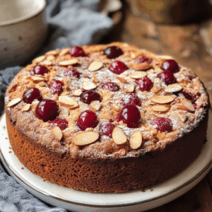 Cherry Almond Cake
