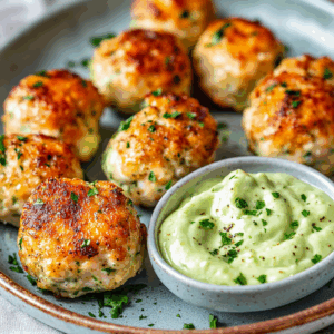 Baked Salmon Meatballs