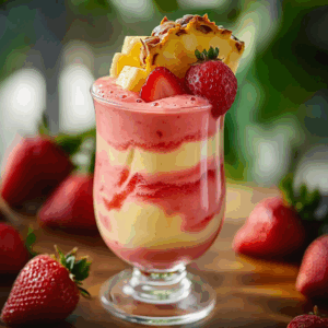 Strawberry Piña Colada Smoothie Recipe