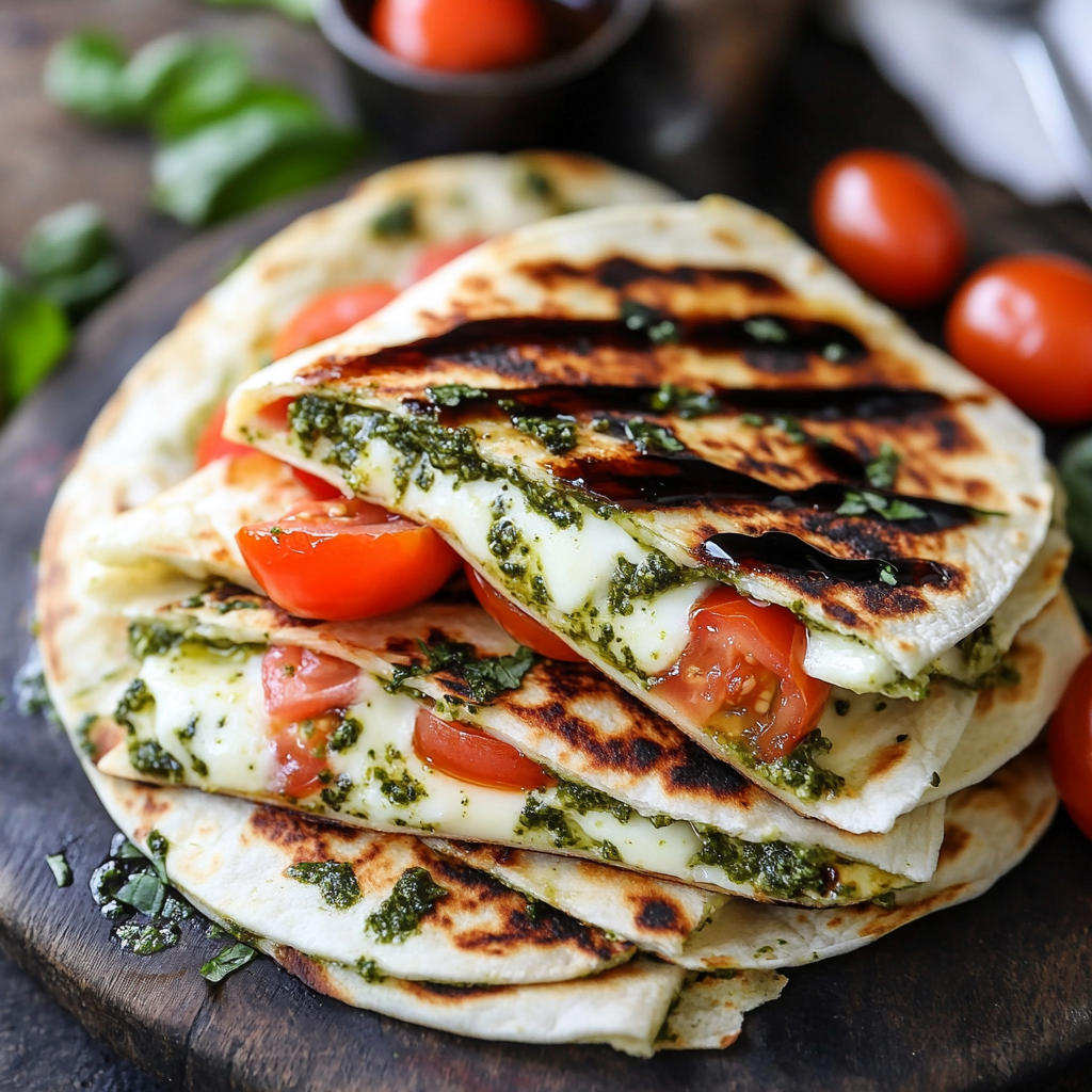Caprese Quesadillas