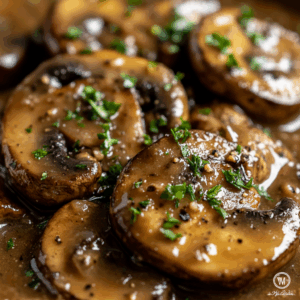 Steakhouse Garlic Butter Mushrooms