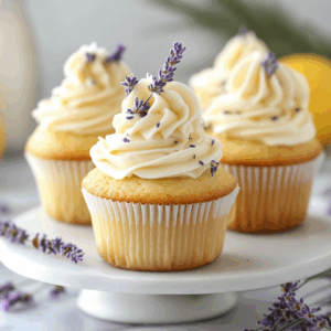Lemon Lavender Cupcakes