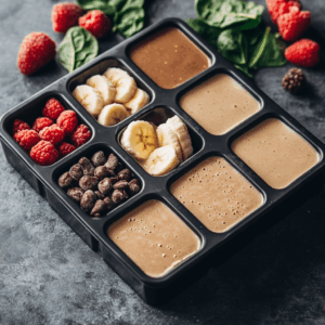 Frozen Protein Smoothie Cubes