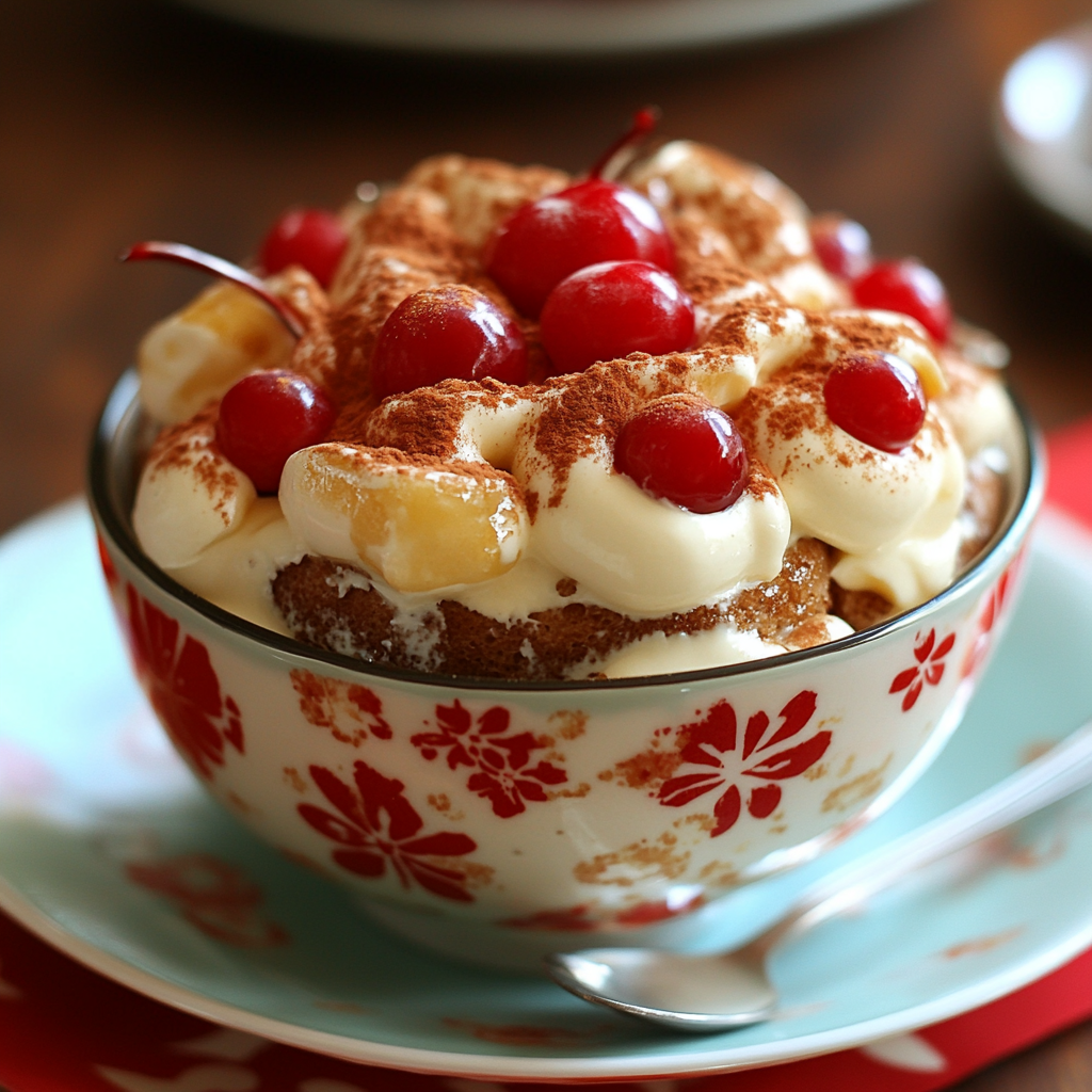 Cherry Delight Tiramisu
