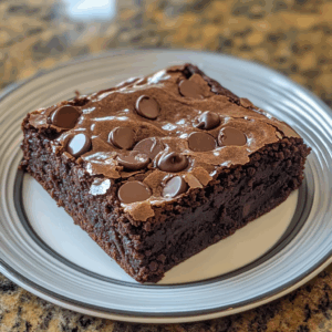 Homemade Fudgy Brownies Recipe