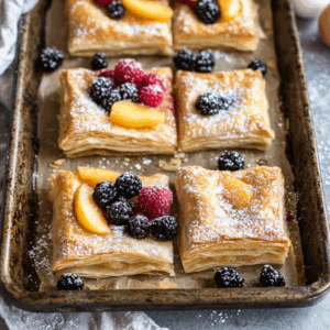 Breakfast Puff Pastry Bars