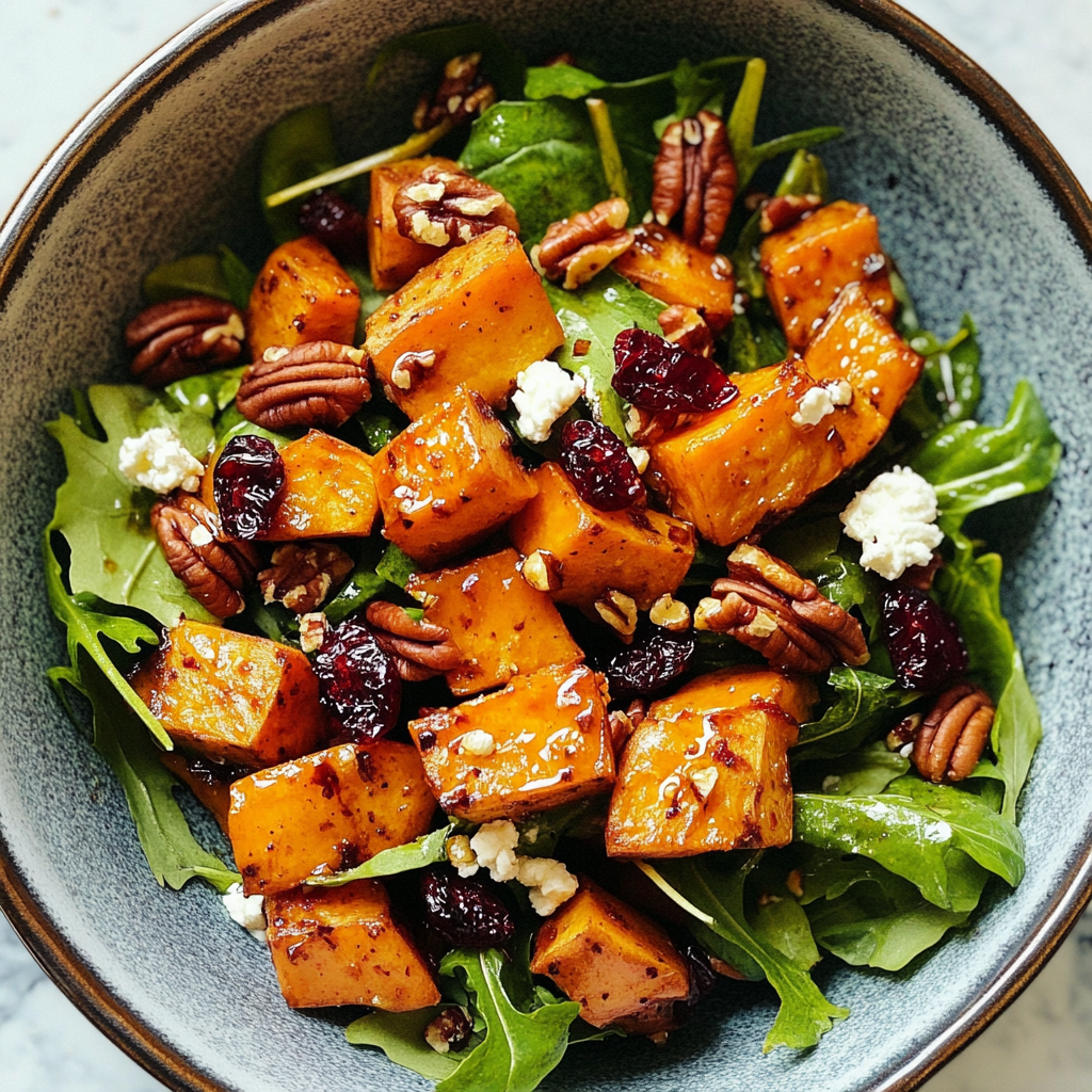 Honey Sweet Potato Summer Salad