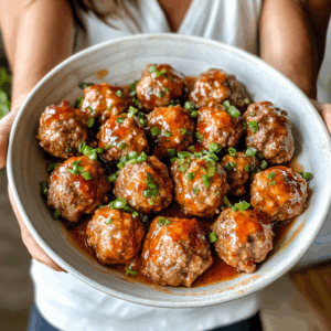 Easy Firecracker Meatballs