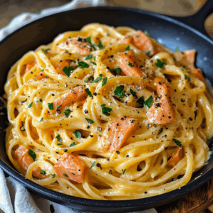 Smoked Salmon Carbonara