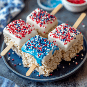 Easy Red, White & Blue Treats