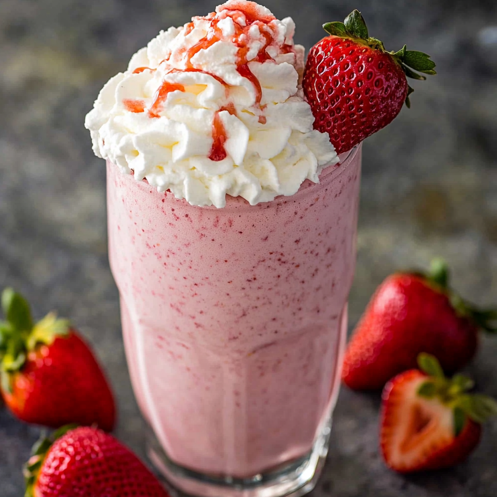 Strawberry Frappe Bliss