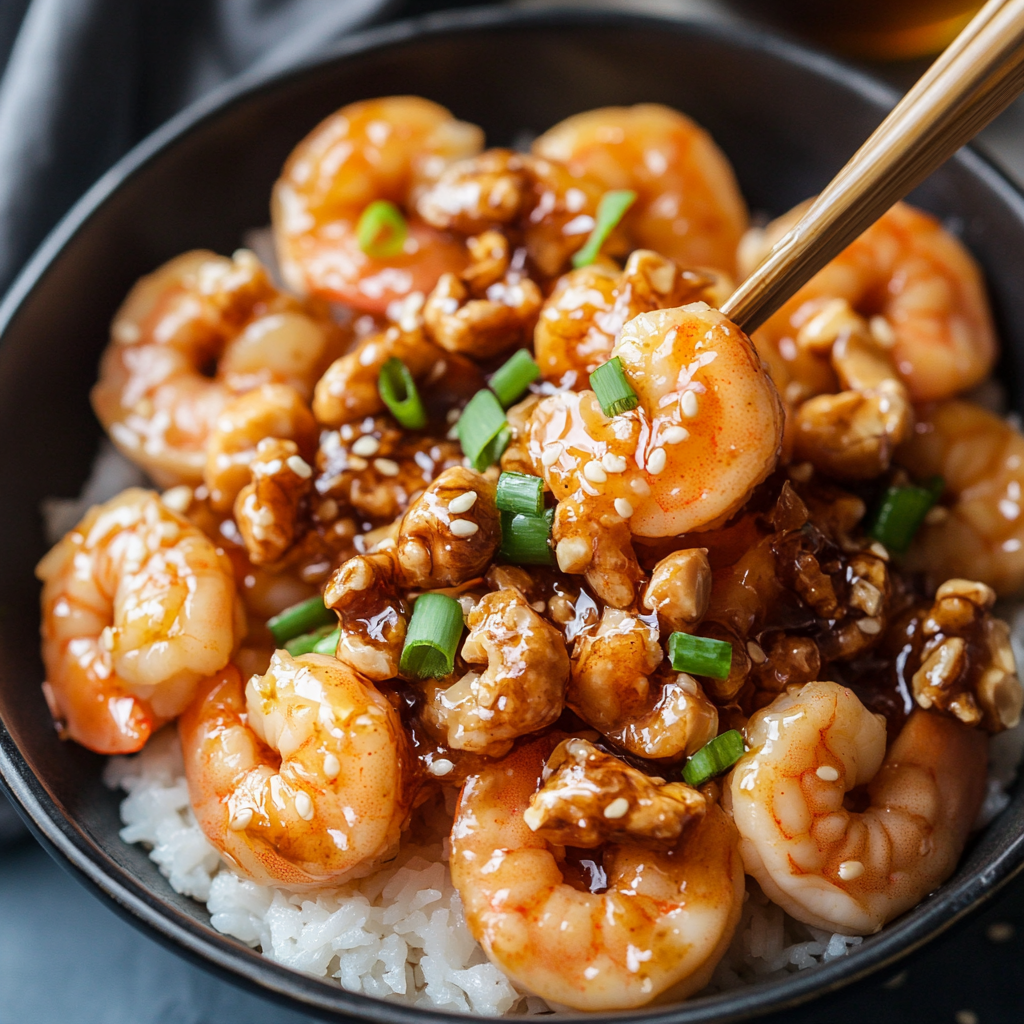 30-Minute Honey Walnut Shrimp