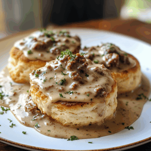 Biscuits & Chorizo Gravy