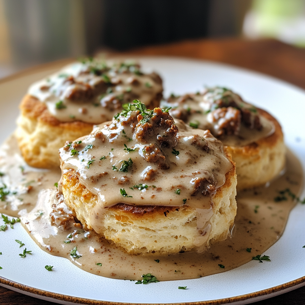Biscuits & Chorizo Gravy