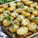 Parmesan Pesto Roasted Potatoe