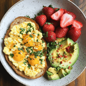 Easy Breakfast Plate