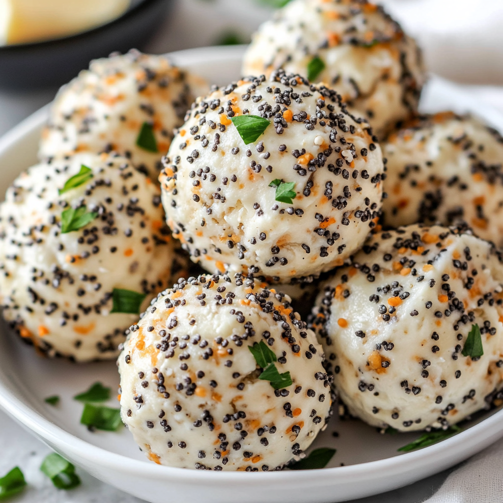 Keto Everything Bagel Fat Bombs
