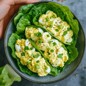 Keto Egg Salad Lettuce Wraps