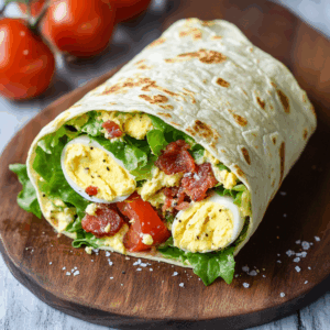 Egg Salad BLT Wraps