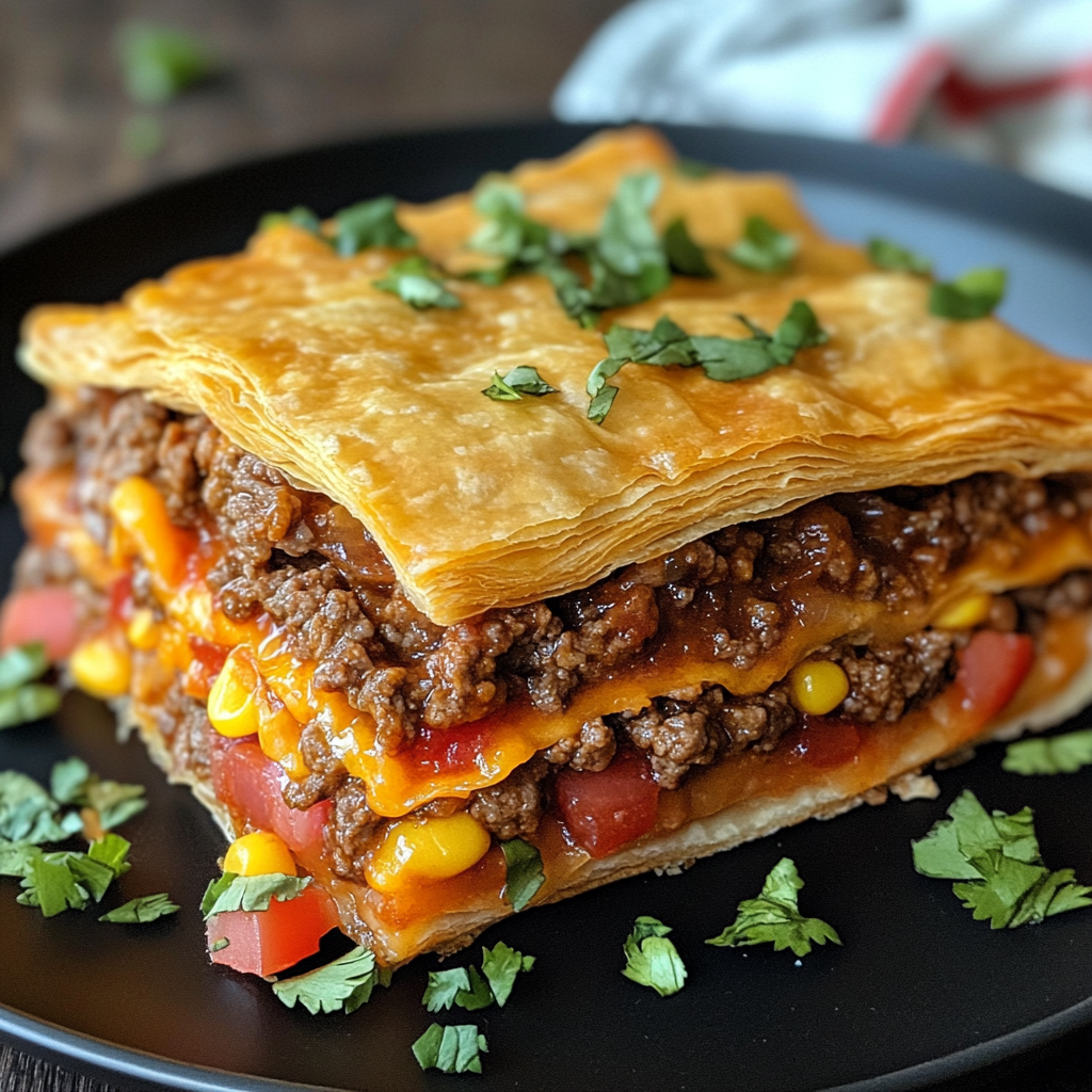 Upside-Down Taco Pie Recipe
