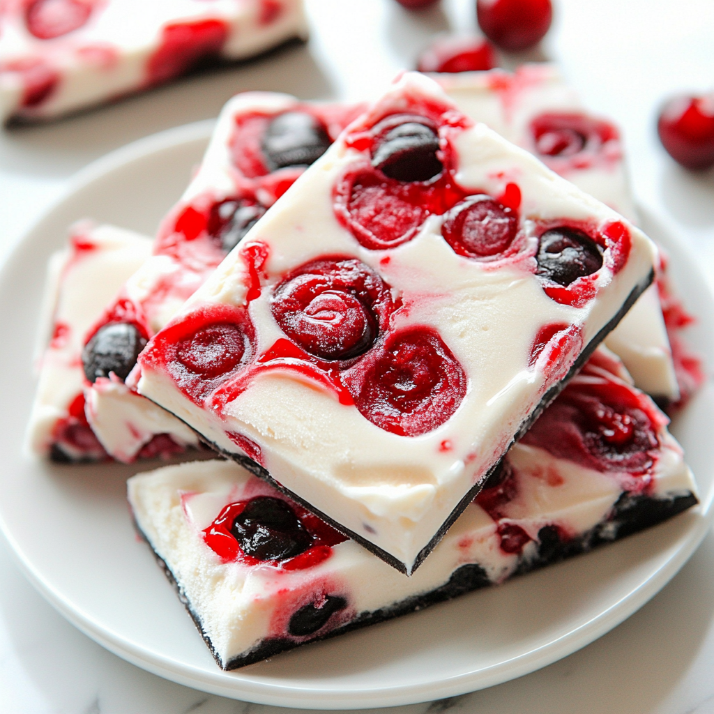 Frozen Yogurt Cheesecake Bark