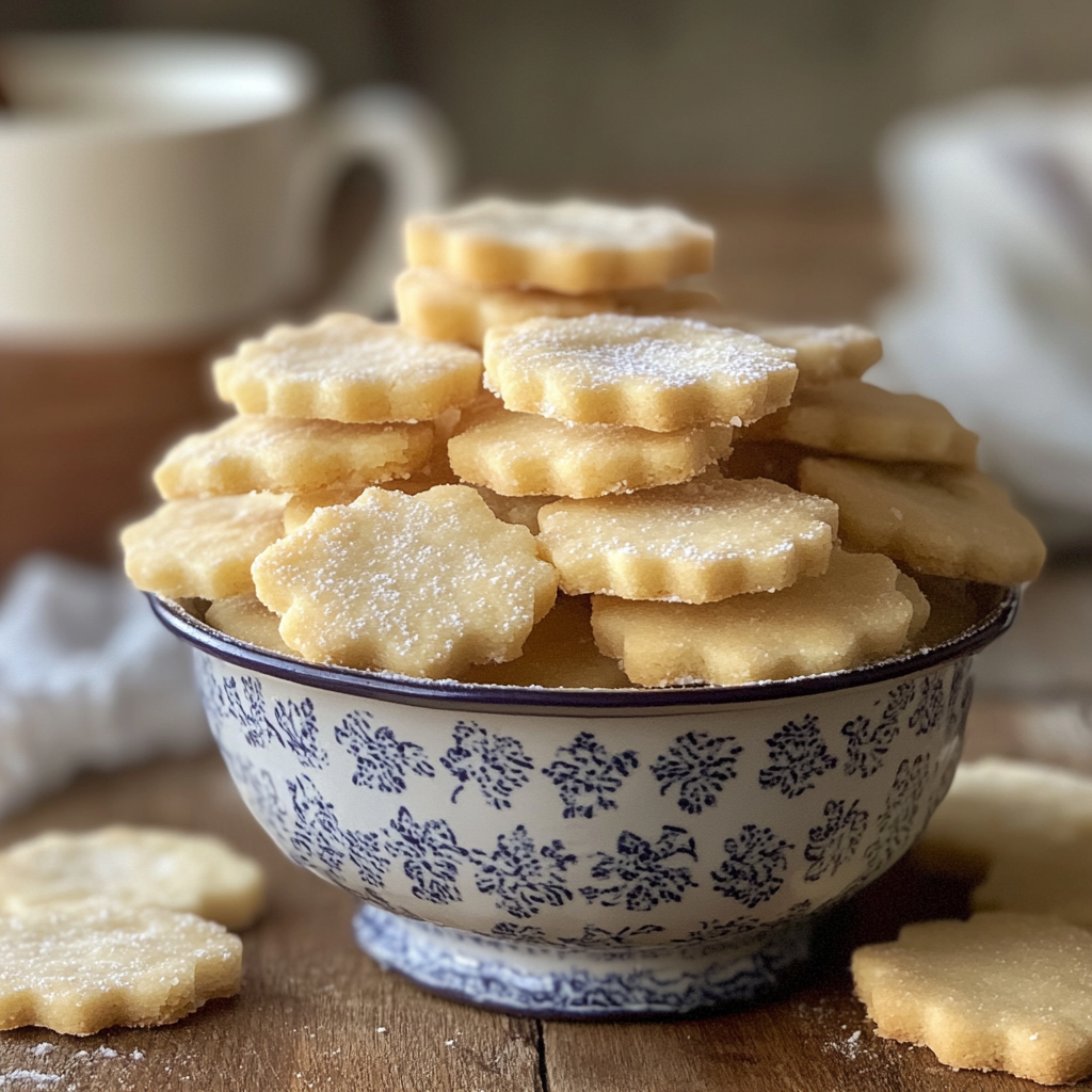 Vanilla Shortbread Cookies