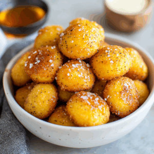 Honey Butter Cornbread Poppers