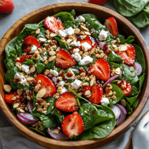 Strawberry Crunch Salad