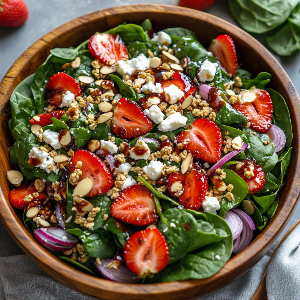 Strawberry Crunch Salad